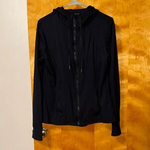 Black Zip-Up Hoodie